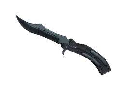 ★ Butterfly Knife | Blue Steel